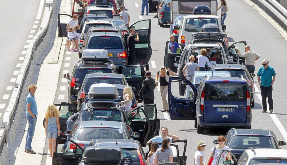 Zwarte zaterdag 9 Frankrijk vakantie auto file villa gezin.jpg