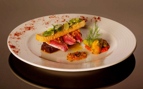 Villa's du Verdon 7 restaurant gorges terras repas eten vakantiehuis luxe villa Provence Frankrijk d