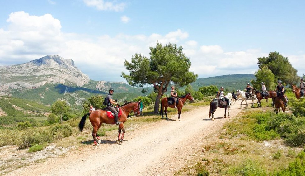 Paardrijden 1 Provence Verdon vakantie Frankrijk villa.jpg