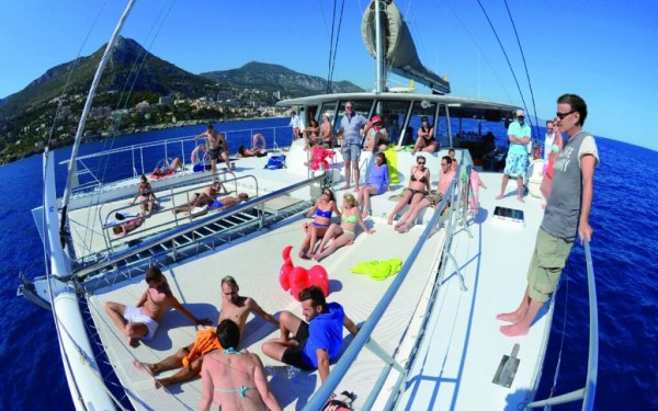 Boottocht 9 Frankrijk Middellandse zee Provence Cote d'azur Languedoc vanuit Argeles, esterel Cannes