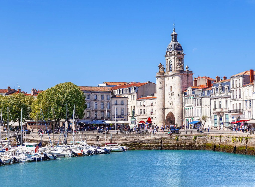 La Rochelle 1a Frankrijk vakantie Charente toerisme villa porte horloge zee.jpg