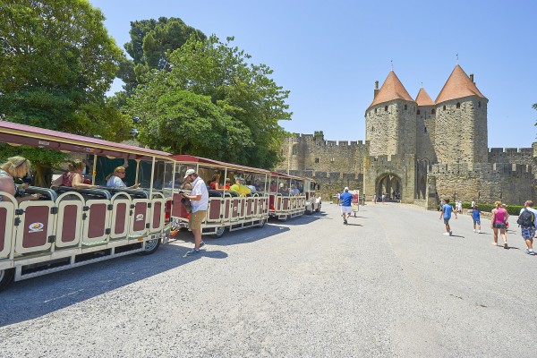 Carcassonne C25d Cite Frankrijk Languedoc Aude vakantie chateau Comtal middeleeuws kasteel.jpg