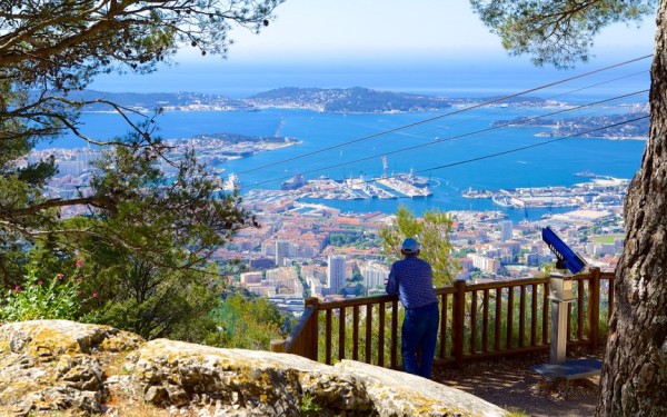 Kabelbaan 7 telepherique Toulon Provence Frankrijk vakantie mont faron middellandse zee luxe villa v