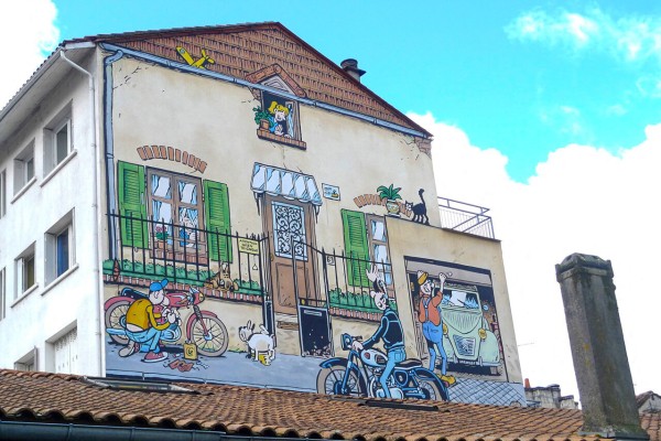 Angouleme 11 stripmuur vakantie Frankrijk in Poitou-Charentes.jpg