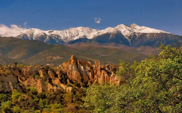 Pyreneeen B13 Pyrenees Oustal del Carlat recreatiemeer sneeuw  vakantiepark luxe wellness gite Frank