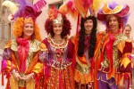 Mirepoix B11 Frankrijk Languedoc ariege optocht vakantiehuis luxe feest pommes katharen franse sfeer