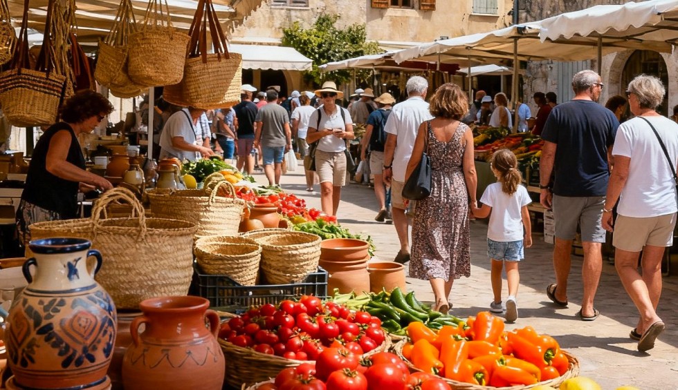 Provence Salernes 9 markt vakantie Frankrijk luxe villa zwembad toeristisch.jpg