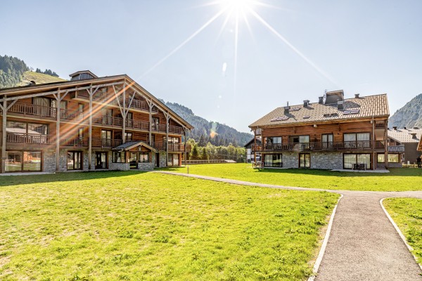Lachapelle Abondance exterieur 1a AlpResort appartementen portes du soleil vakantiepark Frankrijk.jp