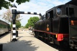 Train Martel 12 Frankrijk Dordogne spoorrails toeristentrein train vapeur goedkoop villa luxe hond w