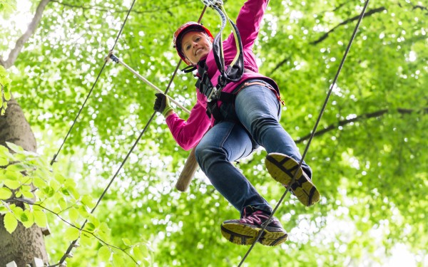 Parc Aventure 1 Accrobranche klimbos Frankrijk vakantie Haute Savoie kinderen zipline vakantiehuis.j