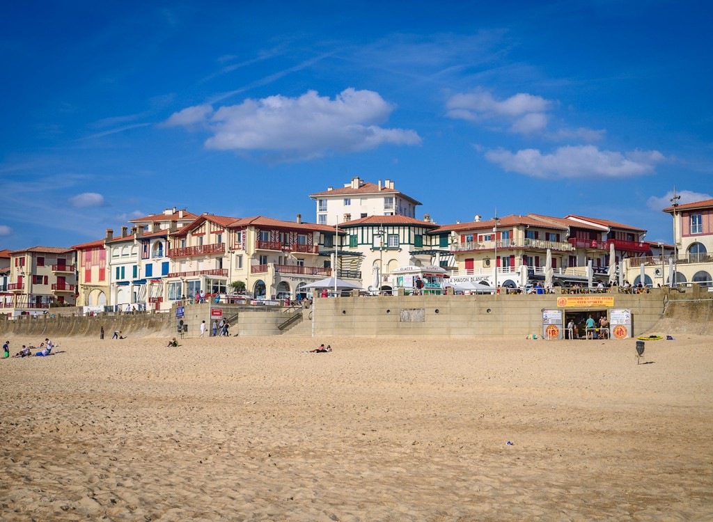 Badplaatsen 13a Hossegor surf Gironde Landes aquitaine Frankrijk vakantie Salles luxe villa strand z