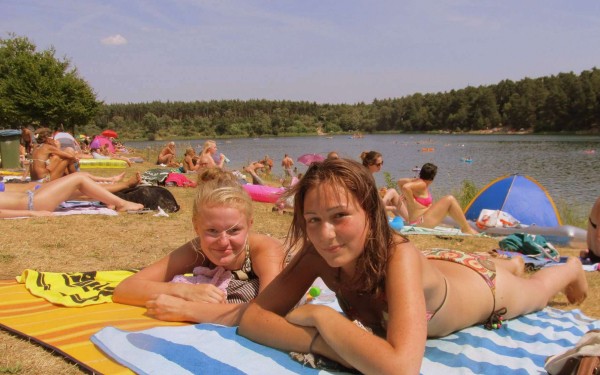 Lac de loisir 4 Frankrijk recreatiemeer poitou charente deux sevres les forges vakantiehuis zonnebad