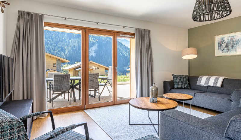 App 8 sauna 1 AlpChalets Portes du Soleil Abondance Frankrijk Alpen luxe vakantiepark ski resort wel