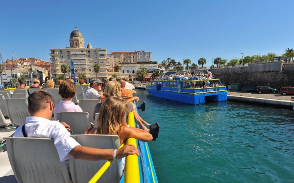 Boottocht St. Tropez 3 veerdienst Cote d Azur Provence Frankrijk vakantie Ste. Maxime St. Raphael Ca
