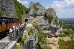 Train Martel 10 Frankrijk Dordogne spoorrails toeristentrein train vapeur goedkoop villa luxe hond w