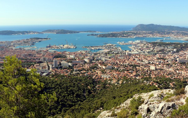 Kabelbaan 2 telepherique Toulon Provence Frankrijk vakantie mont faron middellandse zee luxe villa v