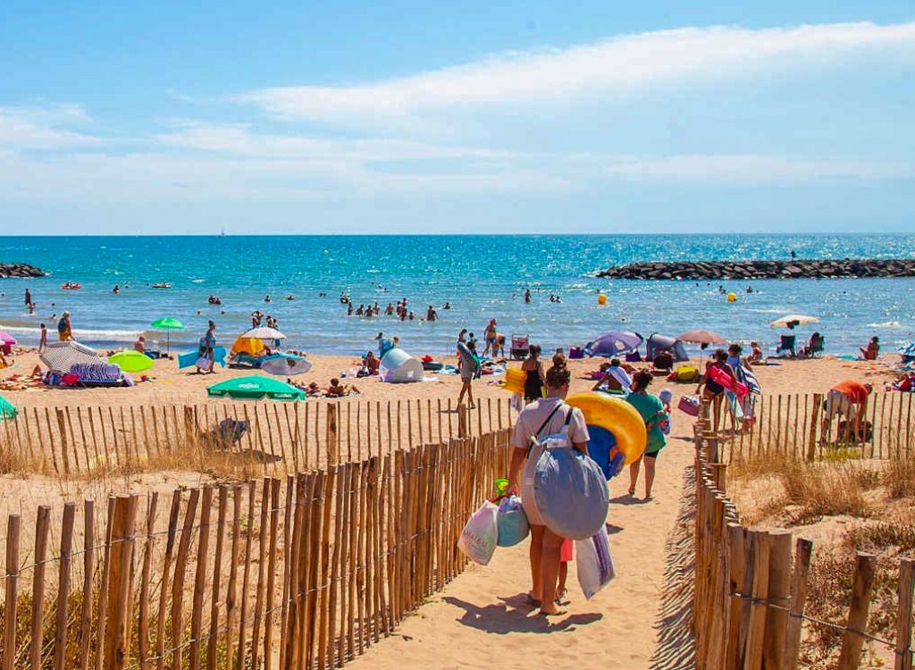 Middellandse zee C 2b Frankrijk  Languedoc luxe villa vakantiehuis strand zee animatie Espinet Quill