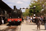 Train Martel 9 Frankrijk Dordogne spoorrails toeristentrein train vapeur goedkoop villa luxe hond wi
