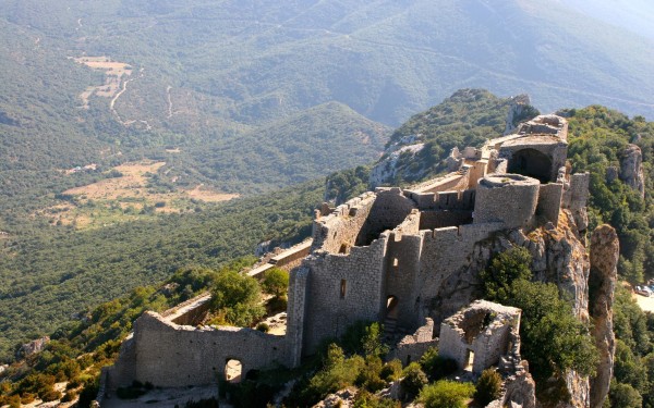 Katharen 11 chateau pays cathare puilaurens montsegur mirepoix vakantiehuis Frankrijk aude villa.jpg