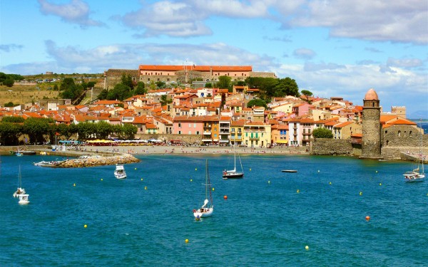 Collioure 2 Frankrijk vakantie park strand middellandse zee espinet quillan toerisme cote vermeille.