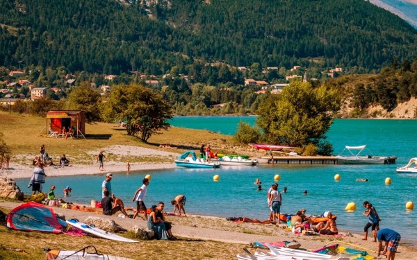 Villa's du Verdon 3  lac castillon baignade cheiron zonnen strand plage strand recreatiemeer Frankri