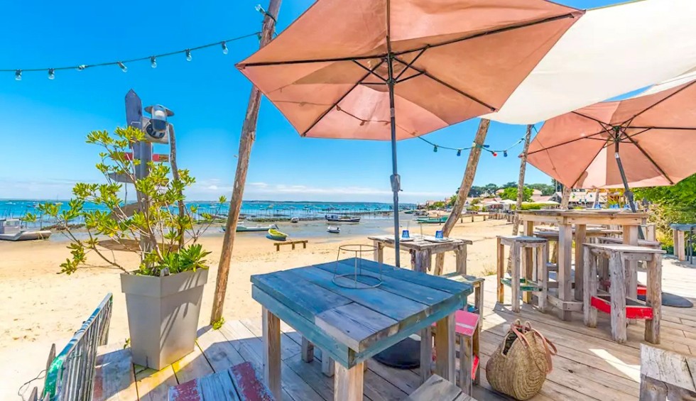 Badplaatsen 5a Cap Ferret Gironde Landes Frankrijk vakantie Salles luxe villa strand zee.jpg