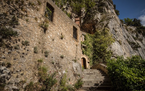 Gorges de galamus 34 Languedoc antoine pelgrimage rots kloof canyoning wandelen toerisme.jpg