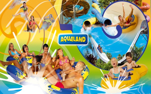 Aqualand 8 Arcachon aquaparc Frankrijk Chateau de Salles vakantiepark luxe villa zwembad aquitaine.j