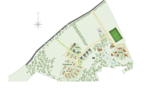 Plattegrond 3 Village des Cigales Frankrijk Dordogne vakantiepark.jpg