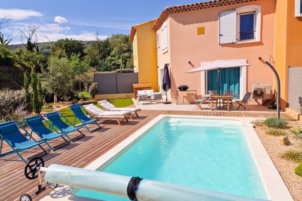 Salernes F20 luxe villa Frankrijk Provence vert Var prive zwembad vakantiehuis voor gezin met kinder