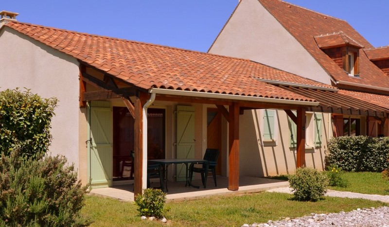 DDL huis 1 2 b  Merlot Domaine de Lanzac park vakantiepark Dordogne zuid Frankrijk zwembad luxe vill