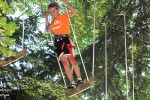 Parc Aventure 12 Accrobranche klimbos Frankrijk vakantie Haute Savoie kinderen zipline vakantiehuis.